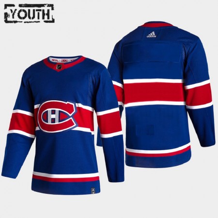 Montreal Canadiens Blank 2020-21 Reverse Retro Authentic Shirt - Kinderen